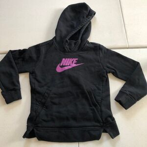 Nike Kids Pullover Black Hoodie Youth S Small